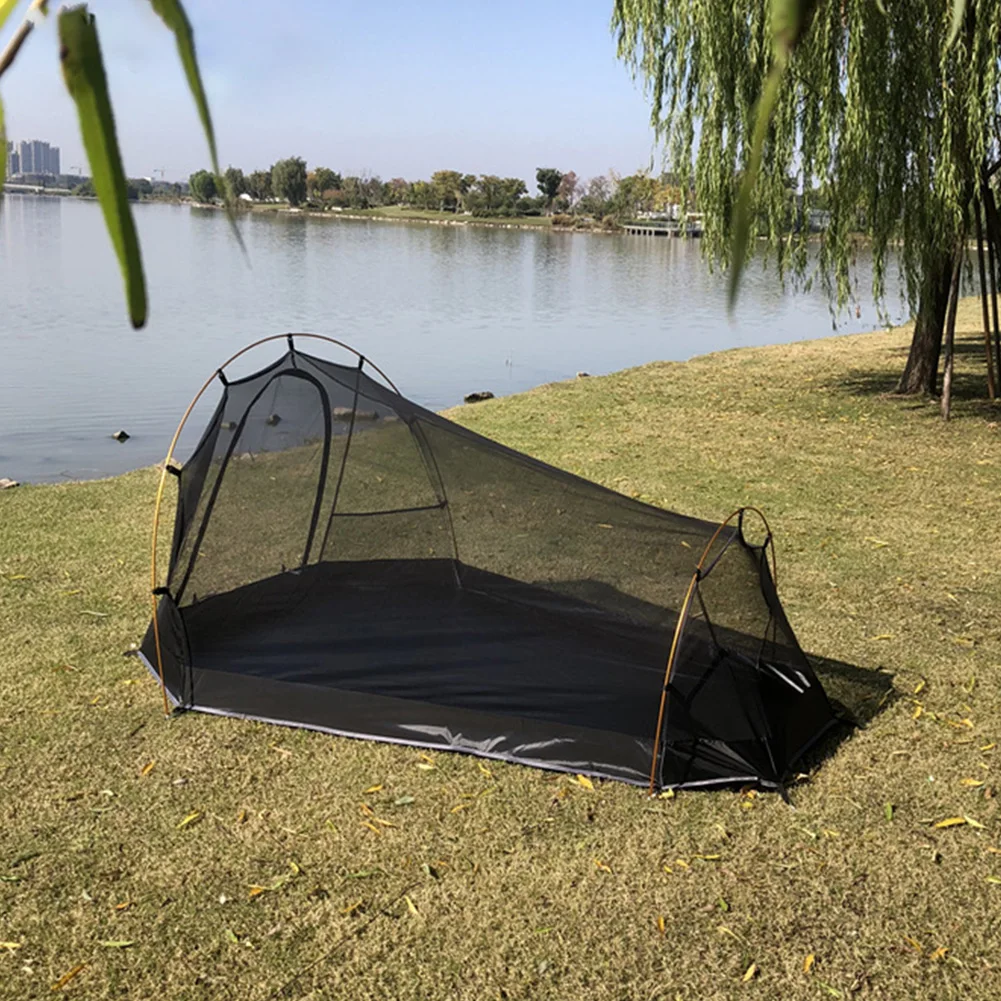 Net Tent Full Gauze Outdoor Anti mosquitos Tent Ultra-lightweight Aluminum Rod Mountain Climbing Camping Supplies