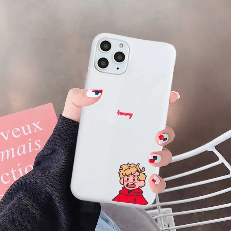 

Dream Smp Phone Case White Candy Color for iPhone 6 7 8 11 12 s mini pro X XS XR MAX Plus