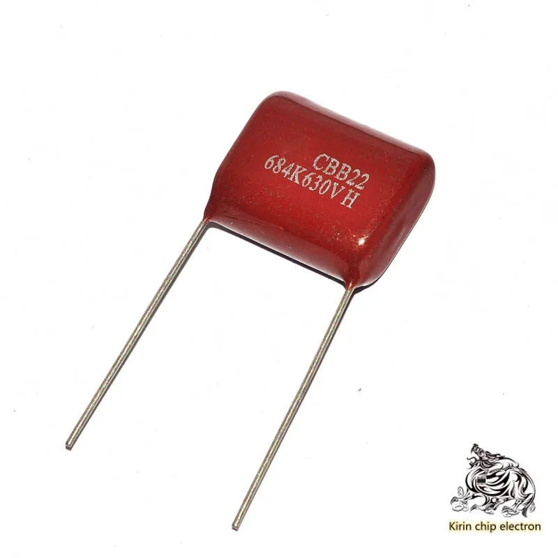 

50PCS/LOT CBB capacitance CBB22 630V 684 680NF 0.68UF P=20 MM