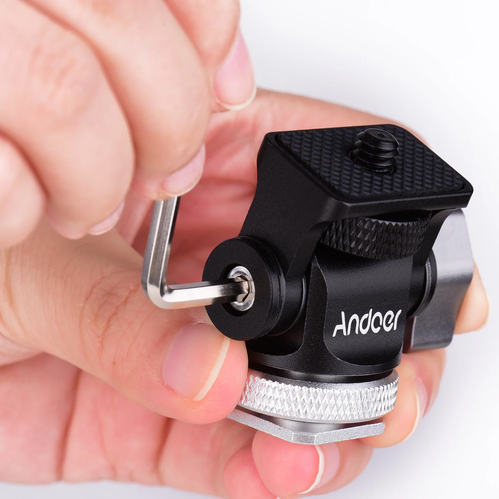 Andoer Мини монитор крепление штатива адаптер Холодный башмак алюминиевый сплав 1/4