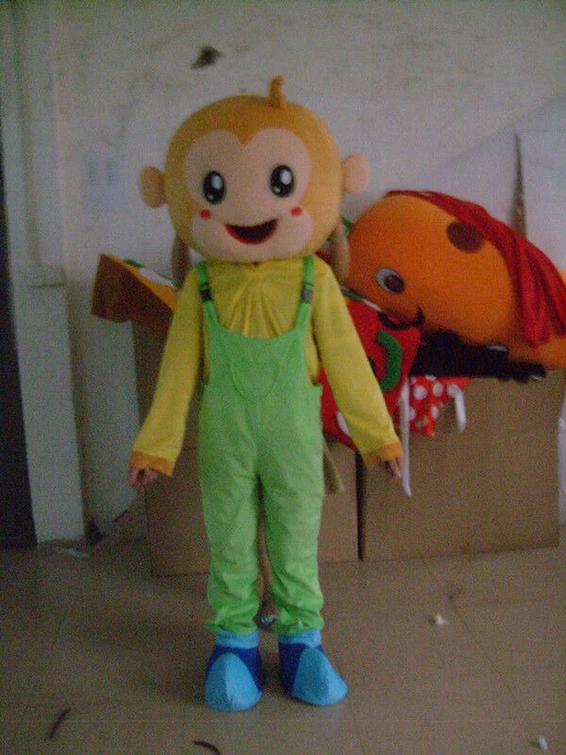 

Monkey Mascot Costumes Cosplay Furry Suits Party Game Fursuit Cartoon Dress Outfits Carnival Halloween Xmas Easter Ad Apparel