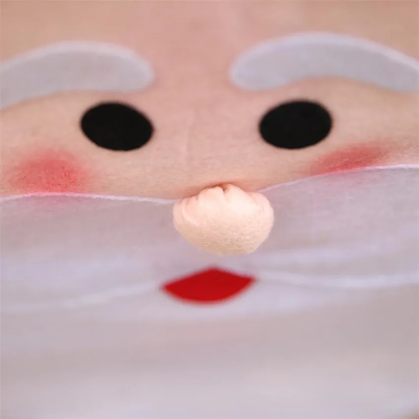 Новый Рождество Mr и Mrs Санта Клаус обеденный стол стул задняя крышка украшение