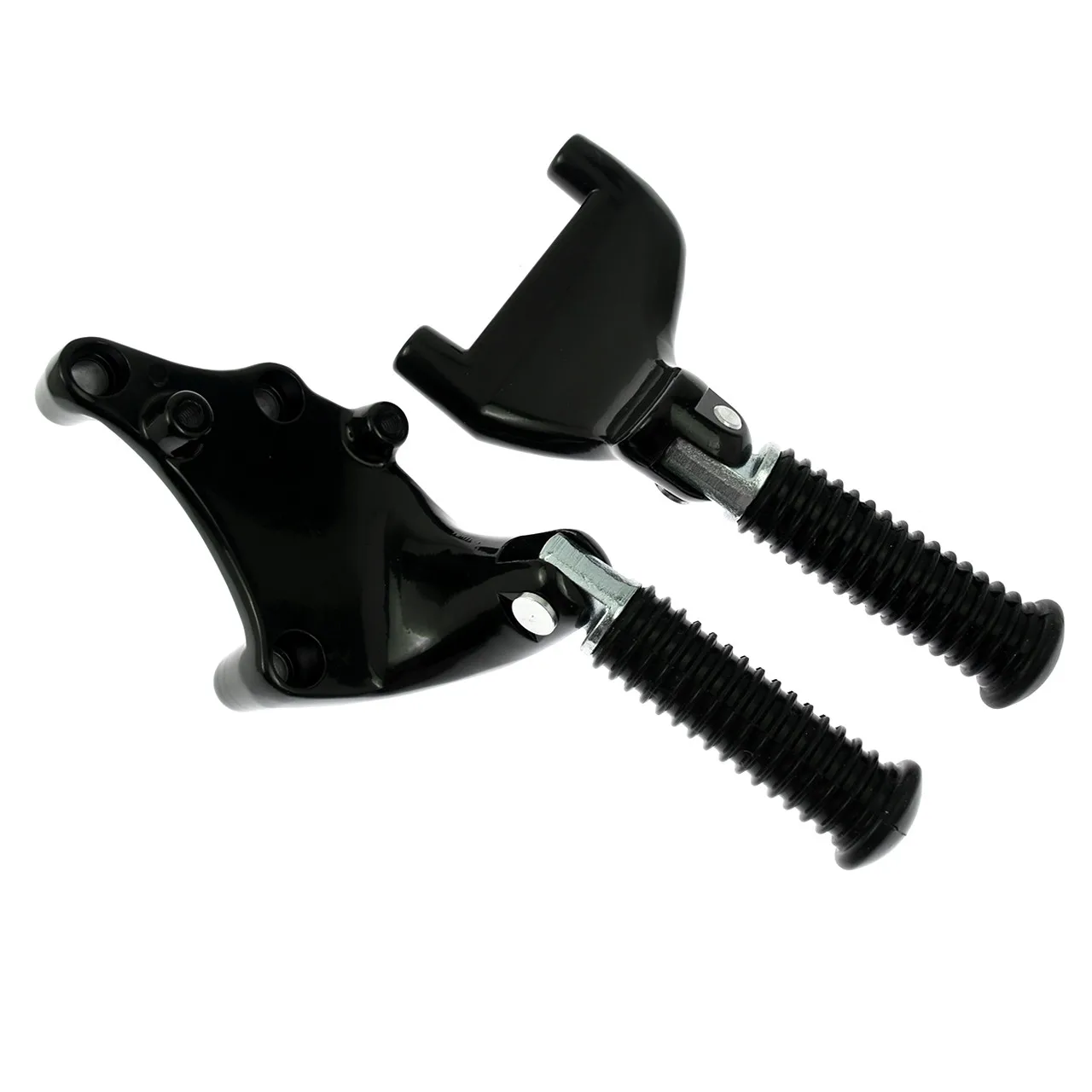 Комплекты черных педалей для крепления задних пассажирских подножек мотоцикла