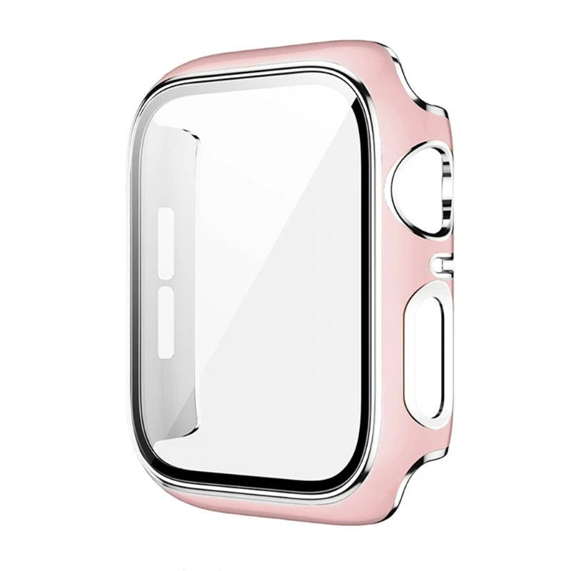 

X37D Screen Protector Compatible with Watch Series , PC Case with Built in Tempered Glass Full Coverage Protective B