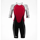 Мужская велосипедная трикотажная кофта, летняя мужская футболка, спортивная одежда для триатлона, одежда для плаваниябегавелоспорта, боди с коротким рукавом
