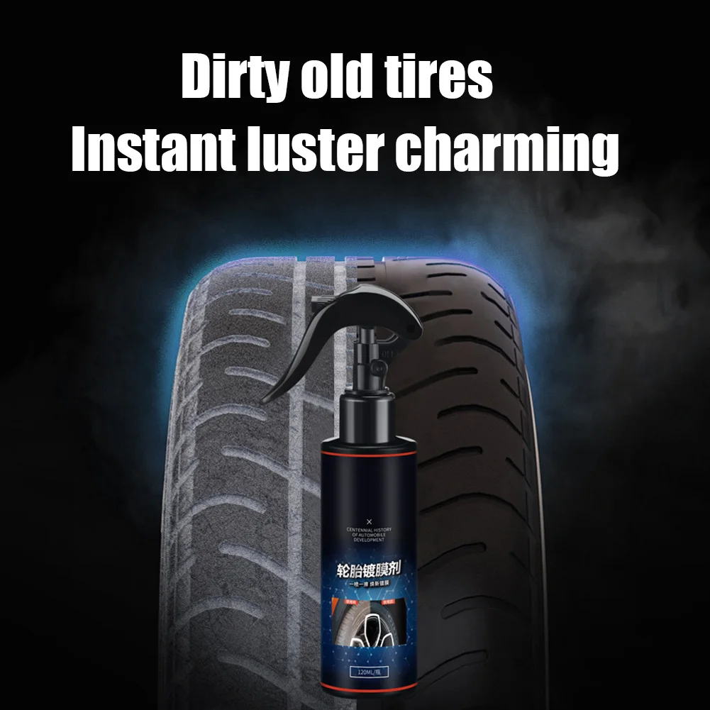 

Средство для отбеливания автомобильных шин, спрей для блеска, очистка автомобильных шин, чернение, полировка шин, восковой отбеливатель авт...