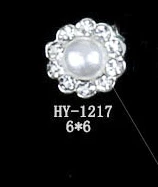 HY-1217 10pcs 10 шт./лот, сплав нейл-арта 3d с плоской задней частью красочные бриллианты ювелирные изделия Стразы для ногтей Советы украшения - Цвет: HY-1217 10pcs