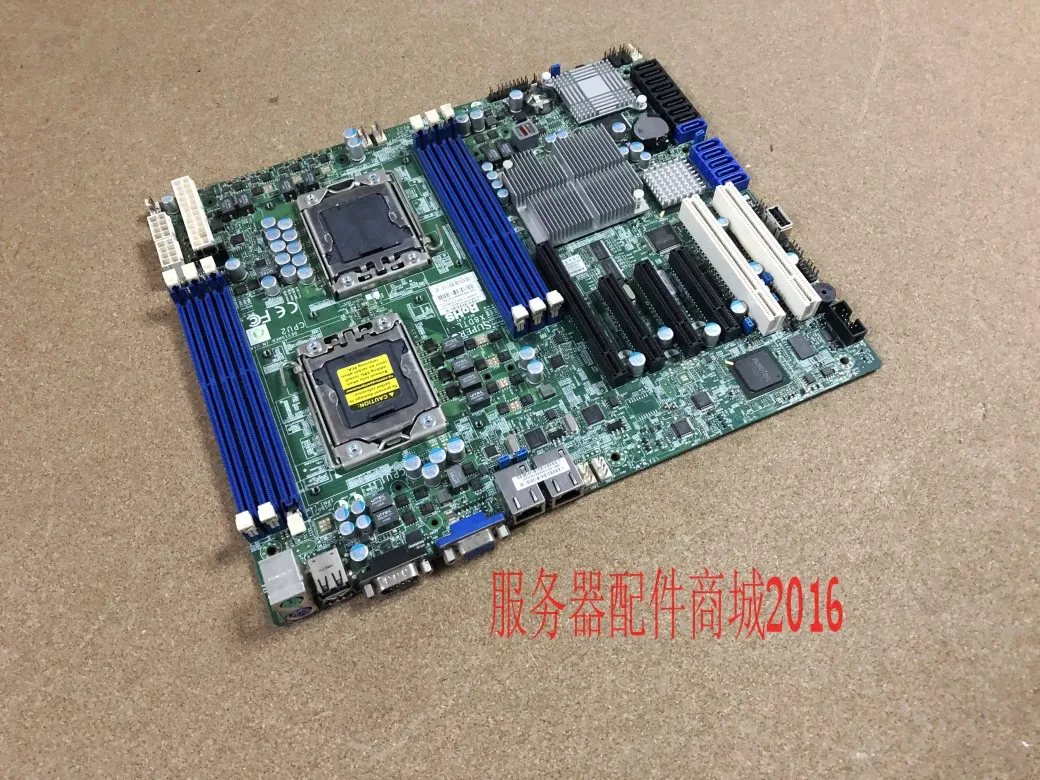 Ultramicro X8DTL i 1366 двухканальный X58 сервер материнская плата машина игра|Печатные