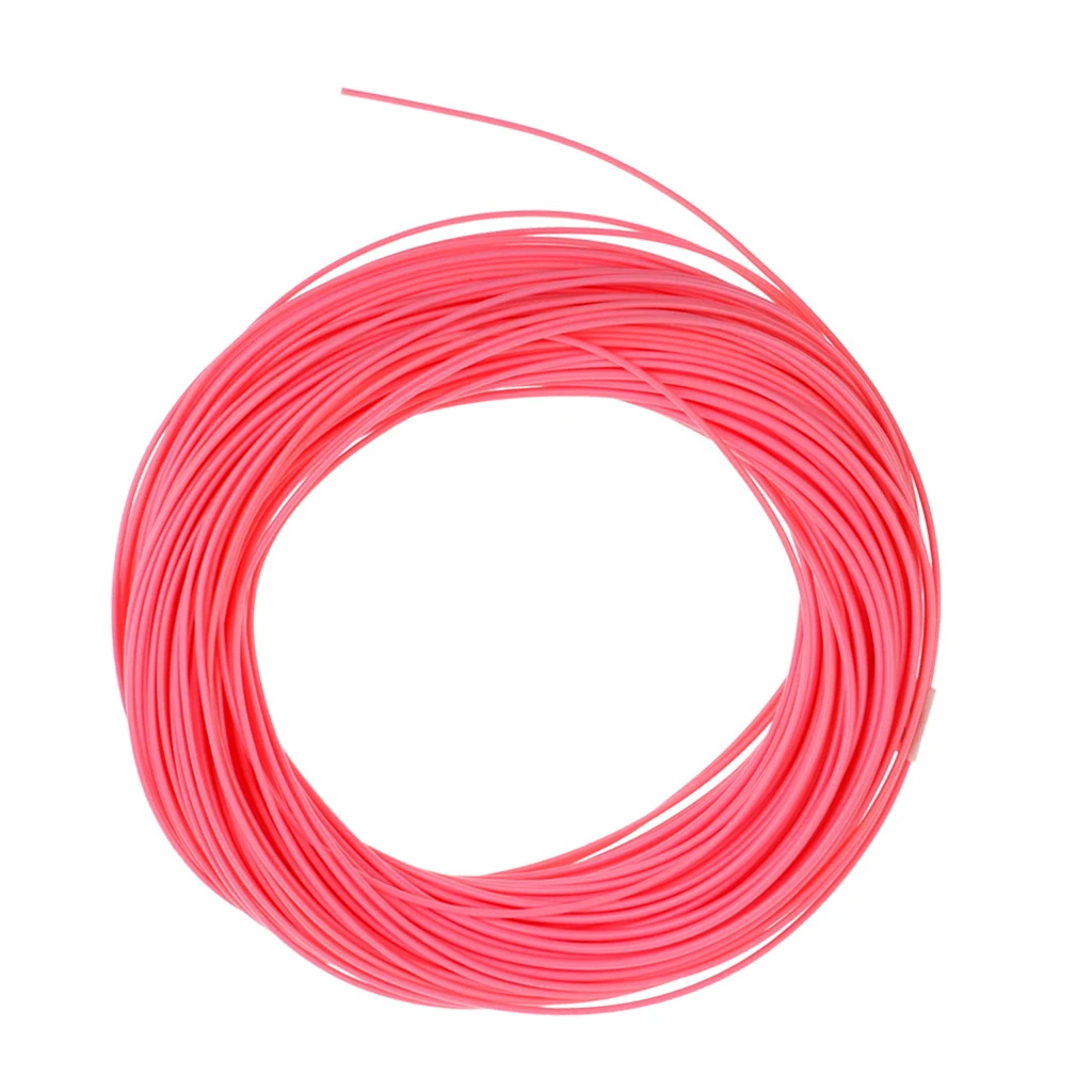 

100FT Weight Forward Fly Line Floating Fly Fishing Line WF4/5/6/7/8F Pink