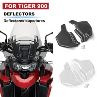 motorcycle accessories side windshield windscreen handshield wind upper deflector for tiger 900 gt pro low 2020 2021