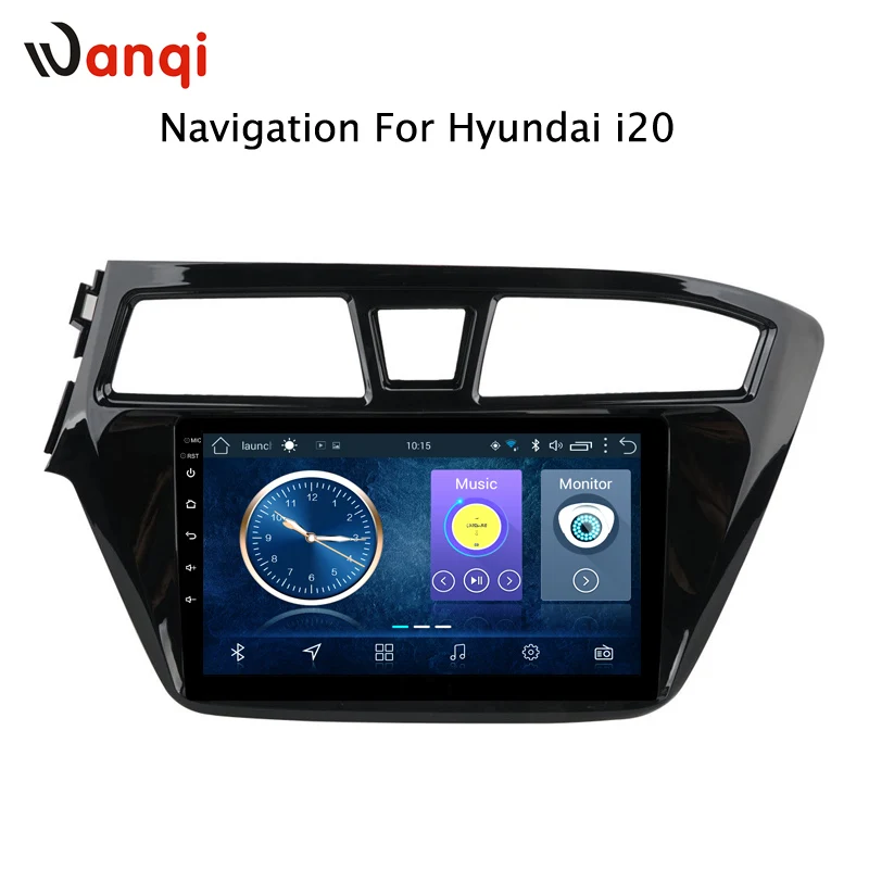 Мультимедийный плеер с GPS wanqi 9 дюймов 8 1 автомобильный gps навигатор радио для Hyundai