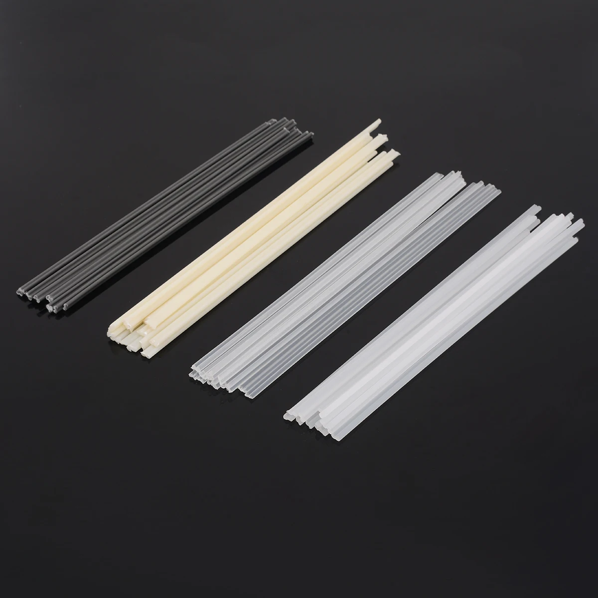 50 шт. пластиковые сварочные стержни ABS/PP/PVC/PE пластиковые сварочные палочки 200x5x2 мм для сварочных паек