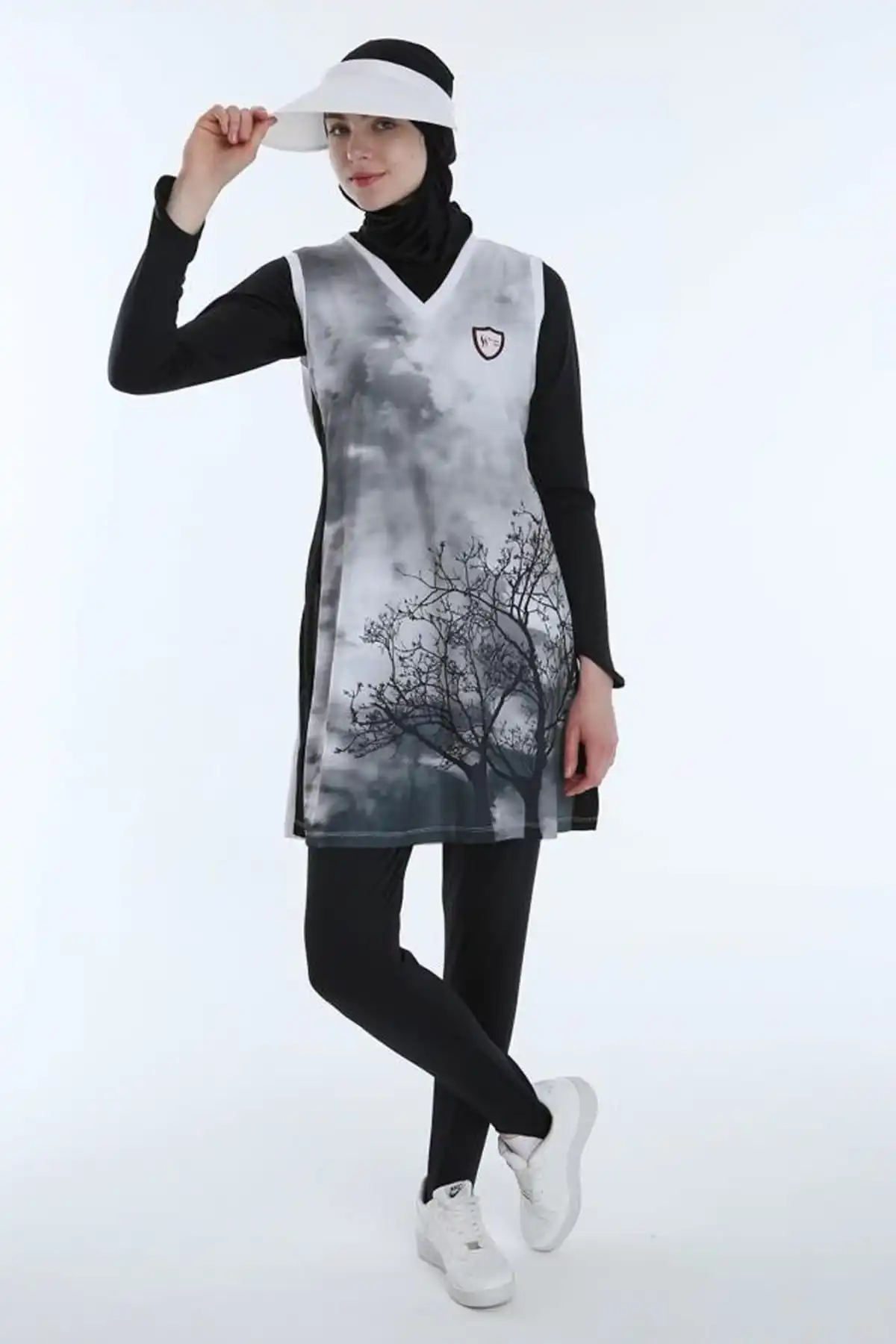 

Women's Graphic Printed Volleyball Tracksuit Set