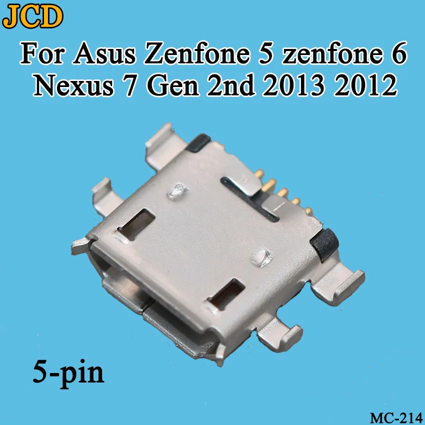 JCD 10 шт./лот для Asus Zenfone 5 zenfone 6 Nexus 7 Gen 2nd 2013 2012 1-й USB-разъем зарядки док-станция с