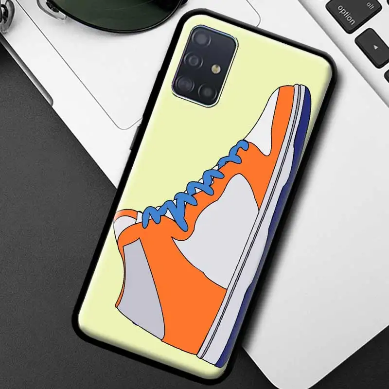 

Sports Shoe Box Phone Case For Samsung Galaxy A71 A31 A21 A51 A50 A70 A41 A40 A30 A20s A10e Back Cover Coque Shell Fundas Capa