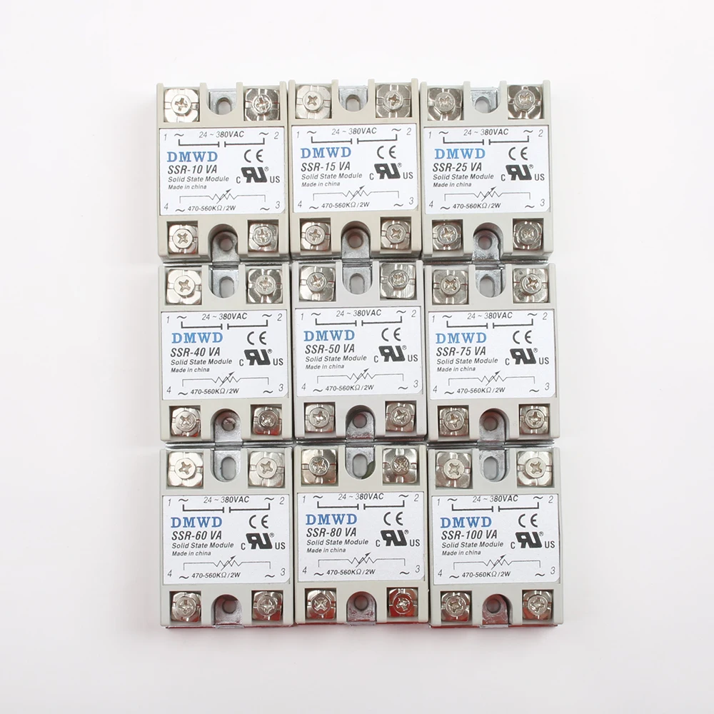 Промышленный твердотельный релейный модуль 40A VA DA аа SSR DD 1 2 5 4 | Обустройство дома