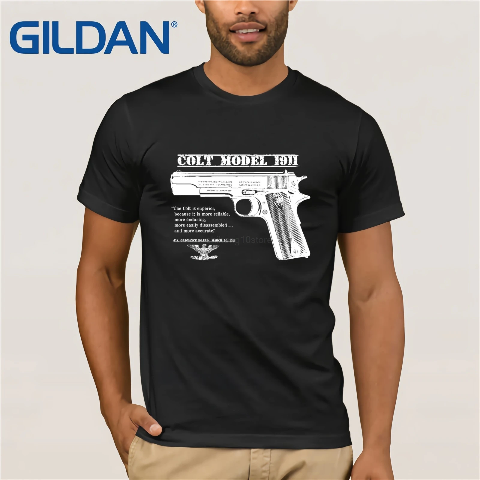 Оригинальный американский армейский Colt 45 1911 пистолет Второй мировой войны