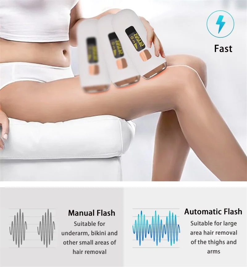 Портативное IPL лазерное устройство для удаления волос перманентное удаление