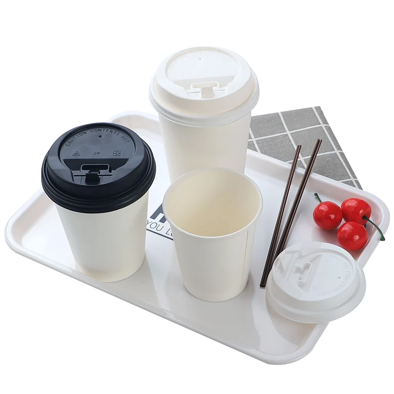 Набор оригинальных изолированных стаканчиков высокого качества 50 шт. белая