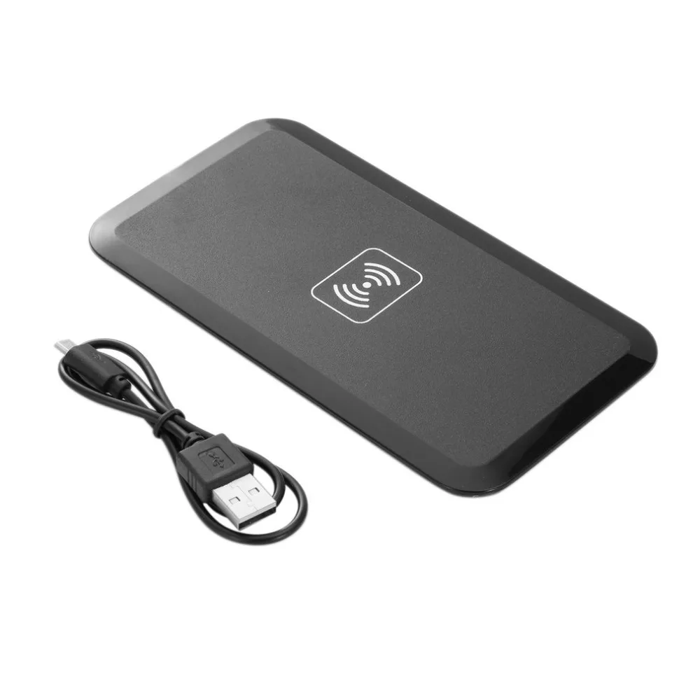 Portable Qi Wireless Charger For Samsung Galaxy S8 S7 S6 edge Charging Pad iPhone X 8 Plus Nokia Lumia Dropshipping | Мобильные