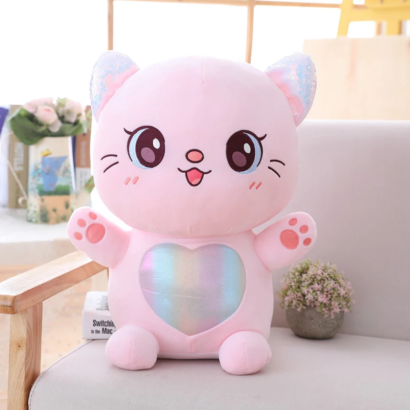 Стиль русалки кошка плюшевые игрушки детские игрушки Мягкие Пуховые хлопковые мягкие игрушки подарок Детская комната украшения