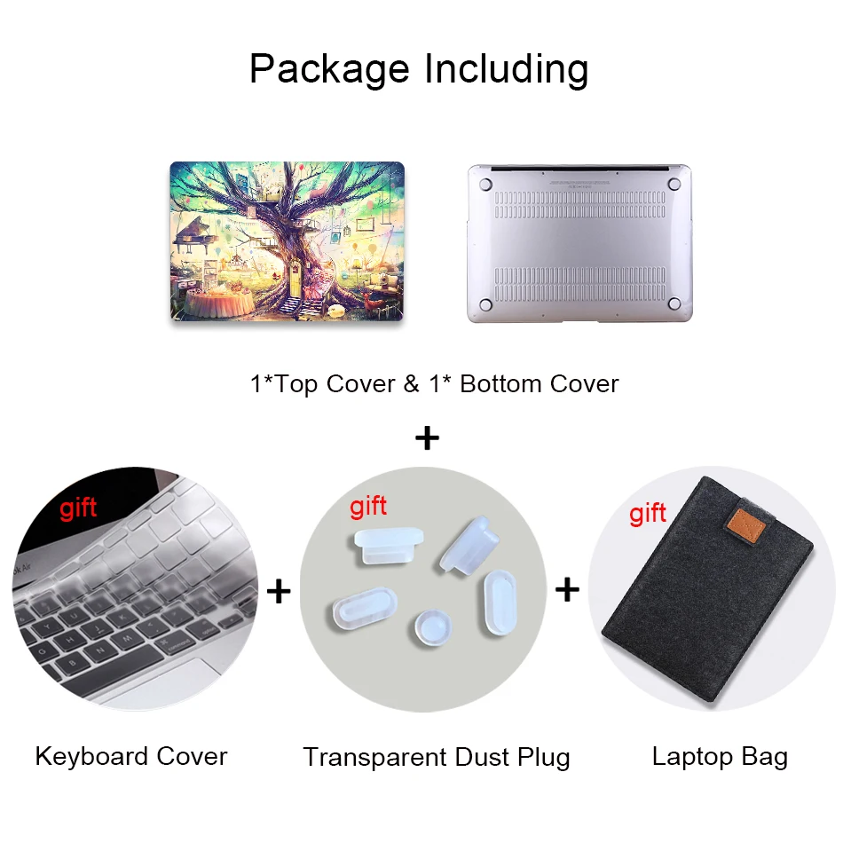 MTT милый чехол для ноутбука Macbook Air Pro retina 11, 12, 13, 15 дюймов с сенсорной панелью, мультяшный чехол с аниме, 13,3 дюймов, сумка для ноутбука