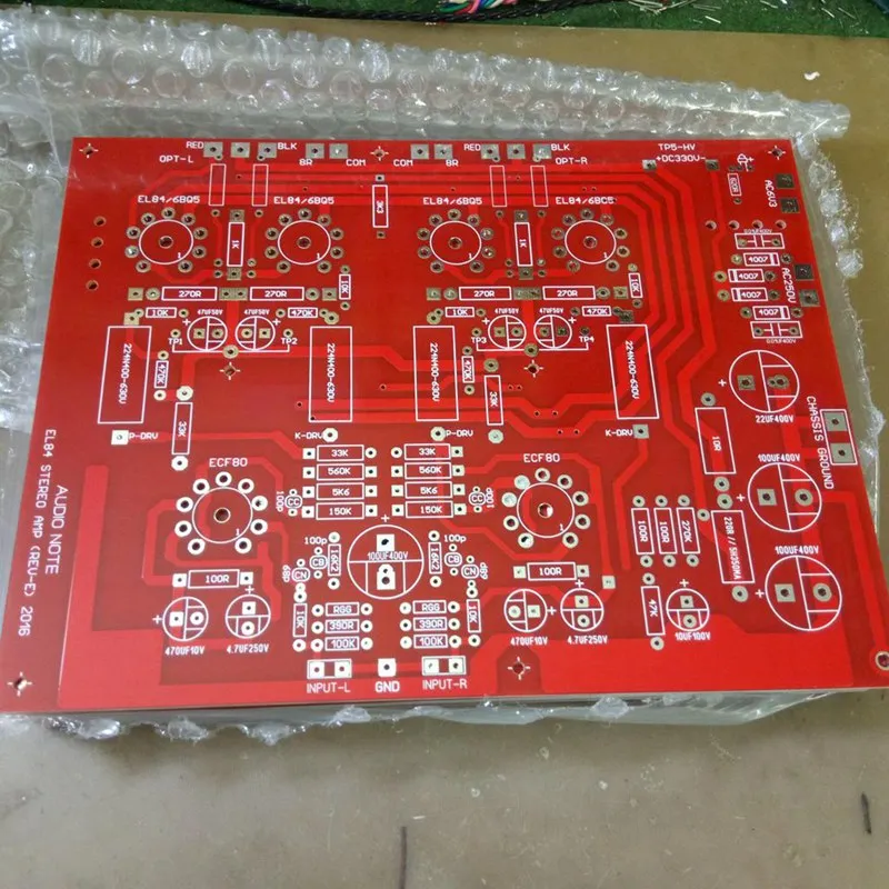 HiFi стерео EL84 трубка Push Pull усилитель мощности Аудио Amp PCB плата DIY Kit