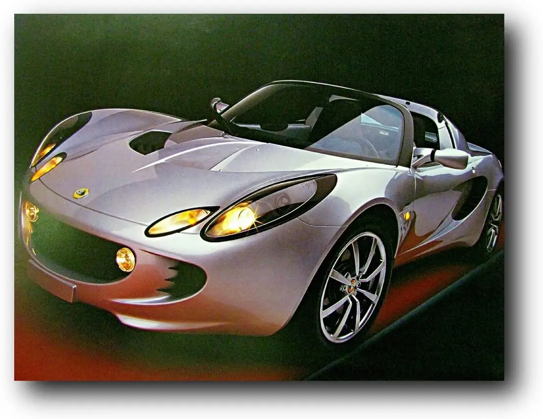 

Lotus Elise Ron Kimball Sports Fun Car Art Poster Printing