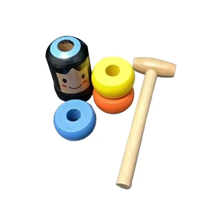 

1 Набор Небьющийся деревянный игрушечный человек, трюки, реквизит для съемки крупным планом, забавная игрушка, аксессуар