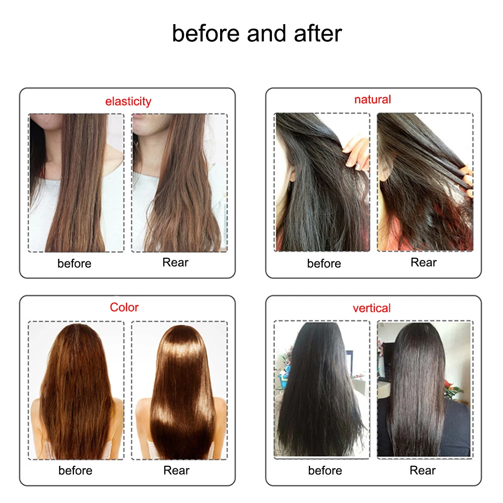 3 Pcs Automatic Repair Heating Steam Straightening Hair Mask Moisturizing Oil for Dry Treatments | Красота и здоровье
