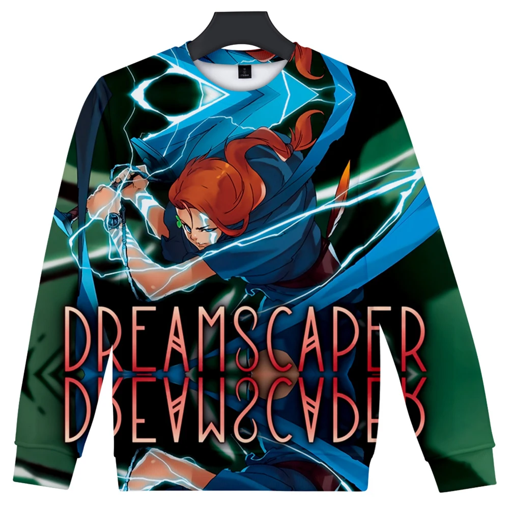 

Женская/мужская толстовка с длинным рукавом Dreamscaper, Повседневная Толстовка с круглым вырезом и 3D-принтом, модная уличная одежда унисекс