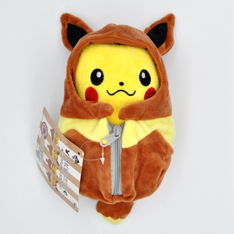 20 см Мультфильм Плюшевая Игрушка «Пикачу» Косплей Charizard Eevee кукла мягкая плюшевая Мягкая кукла игрушки спальный мешок детский подарок на день рождения