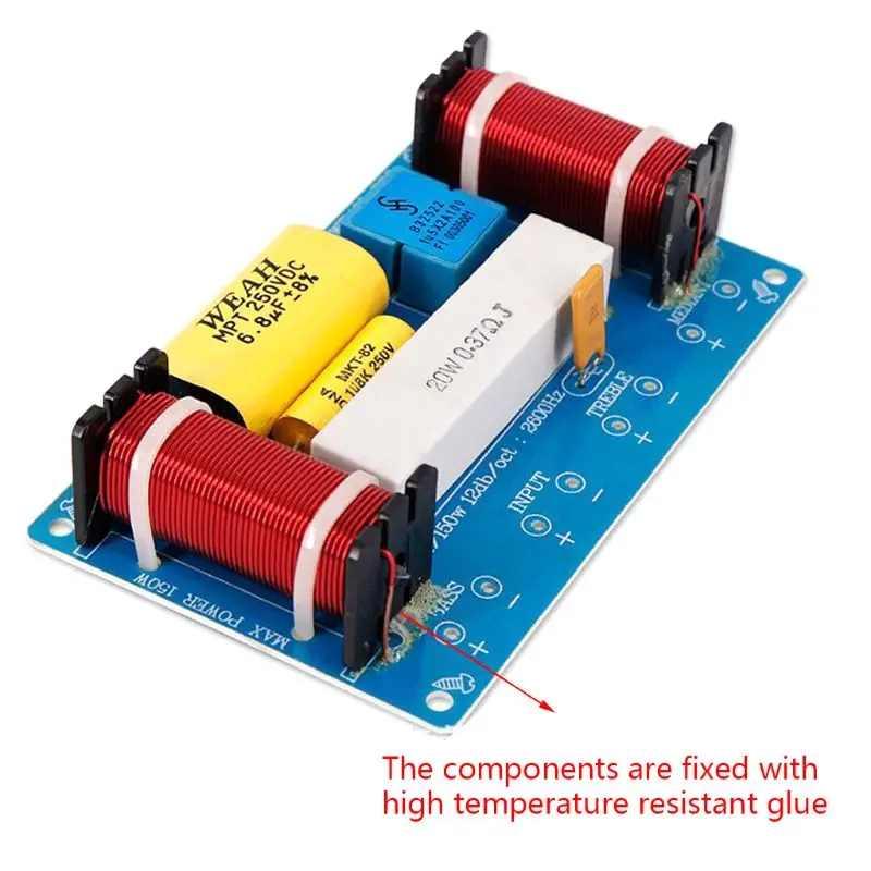 WEAH-338 3 Way 120W динамик аудио делитель частоты громкоговоритель фильтр |