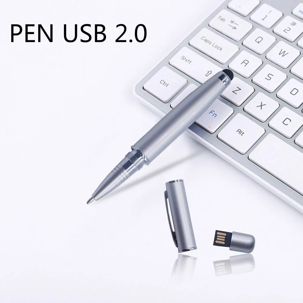 Пользовательский логотип USB флэш накопитель 128 Гб 64 ГБ 32 16 шариковая ручка