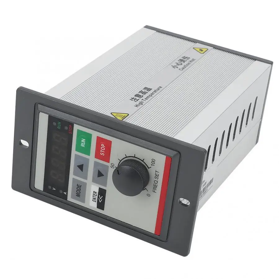 Professional 0.75KW Single Phase 220V Micro Frequency High Accuracy Converter Inverter Under Voltage Over Current Meter | Инструменты