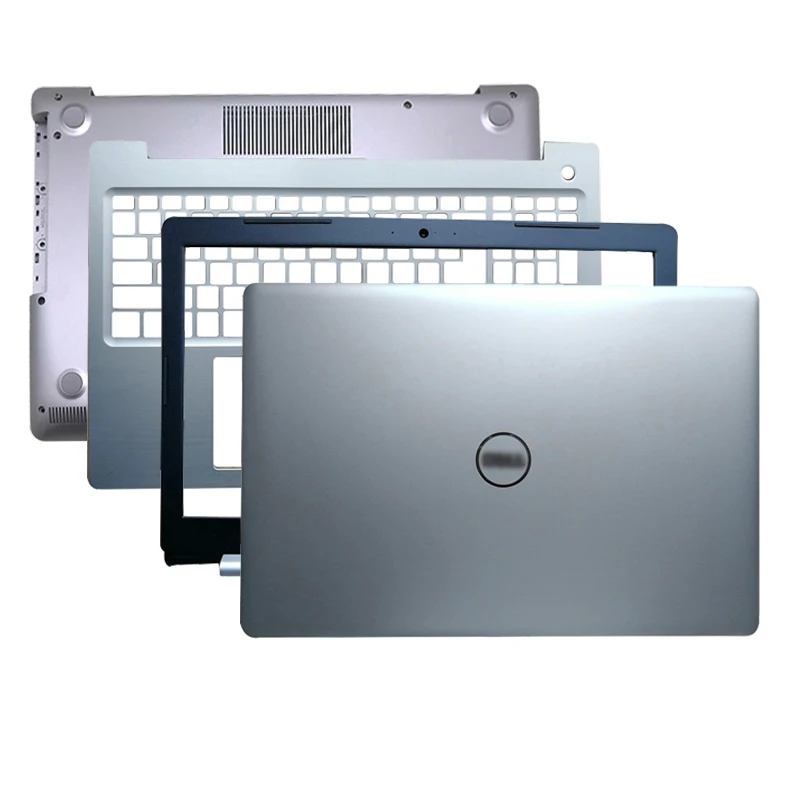 

Новые Топ задняя крышка для Dell Inspiron 15 5570 5575 серии ЖК-дисплей задняя крышка/передняя панель/Упор для рук/нижний чехол задняя крышка Silver
