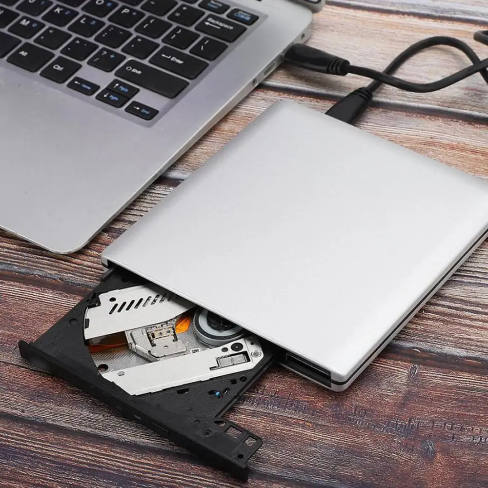 Внешний DVD привод USB 3 0 портативный CD/DVD плеер Blue Ray для ноутбука ПК Windows XP/7/8 Mac