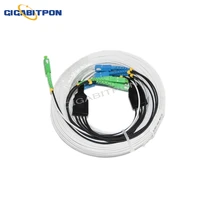 fiber optic cable 4scupc 4scapc single mode g675a1 core indoor 2 steel 4 core drop fiber optic cable jumper ftth jumper10 500m