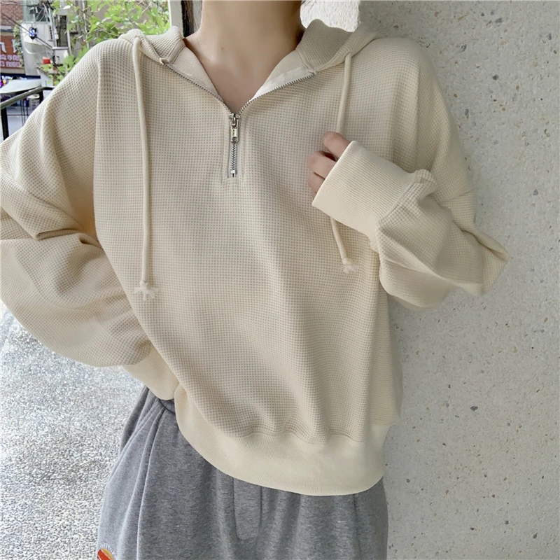 Новинка 2022 осенние женские свитшоты PLAMTEE однотонный Свободный Тонкий Модный