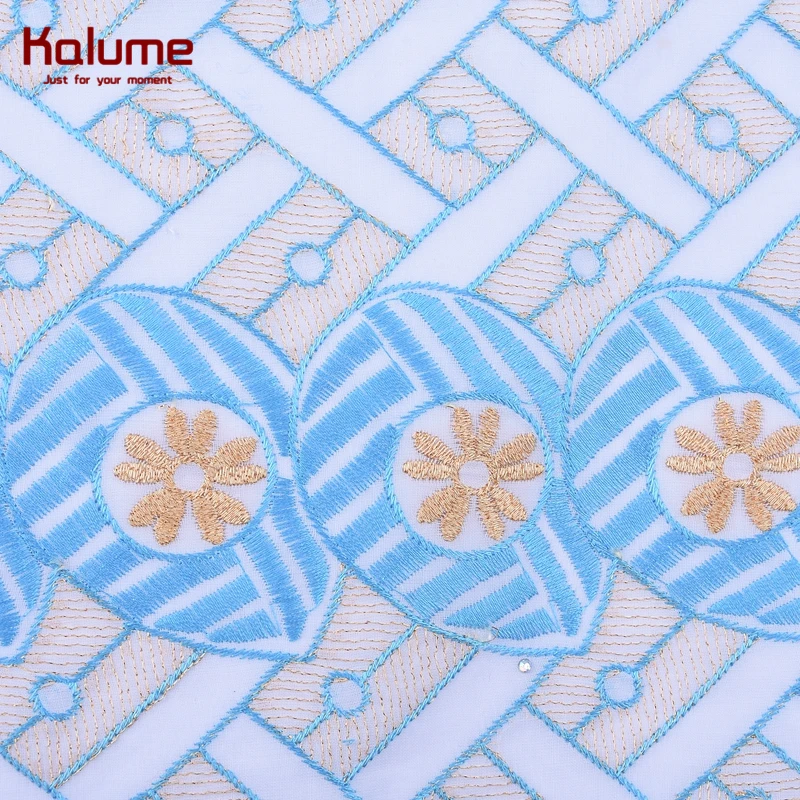 Kalume Новое поступление африканская кружевная ткань удобная для людей нигерийская