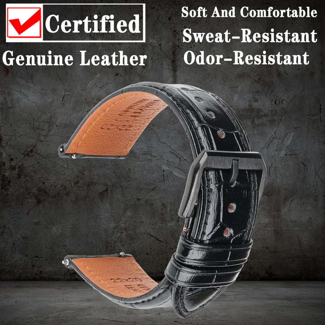 

Quick Release Strap For Huawei Watch GT 2/Pro 46mm Genuine Leather Band 22mm Watch Strap GT2 gt2e Bracelet Watchband Wristband