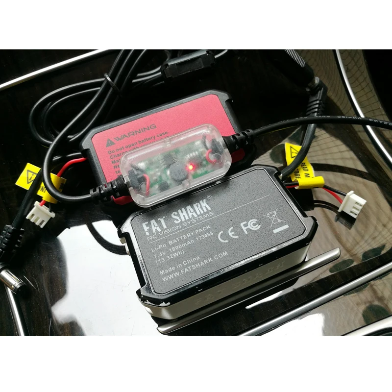 Очки FatShark 2 в 1 кабель питания для зарядки зарядное устройство Fat Shark линия HDO w