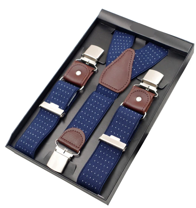 Подтяжки MENDENG мужские с Y-образной спинкой эластичные регулируемые однотонные