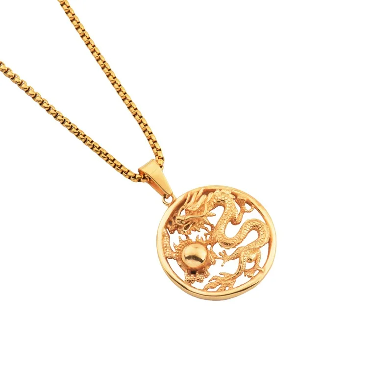 Подвеска благоприятный дракон в этническом ретро-стиле | Украшения и аксессуары