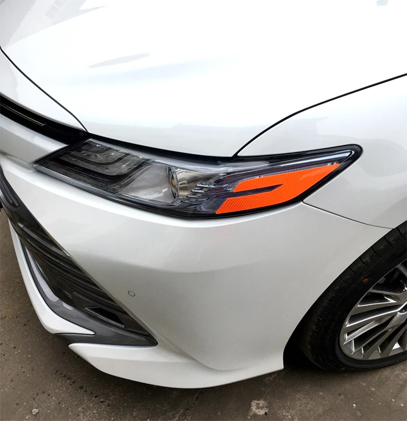 Светоотражающие наклейки для Toyota Daihatsu Camry Altis XV70 2018 2019 2 шт./компл. предупреждение о