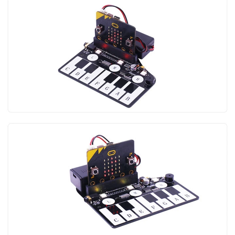 Для Micro: Bit Piano Плата расширения для макетная плата музыка Rgb фонарь зуммер |