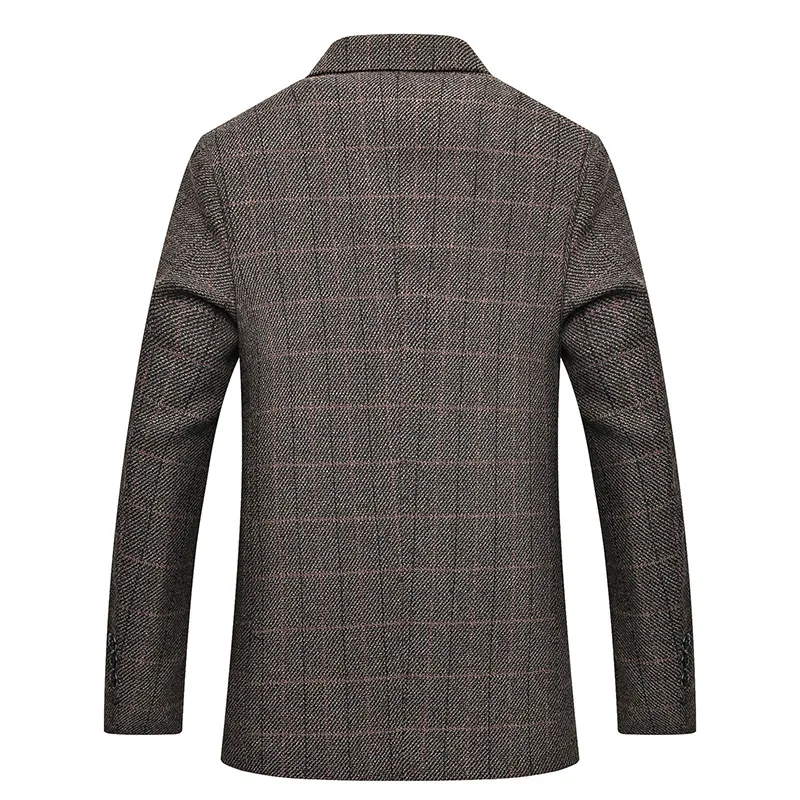 

NEW Men's suits men plaid blazer jacket male leisure suit Fashion Sells Men's Suits 2019 Checker High Quality Business
