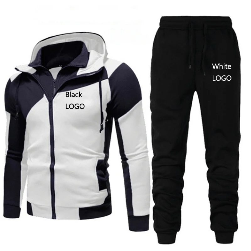 

Autumn Winter Men's Sets Brand Sportswear Tracksuits 2 Piece Sets Men's Clothes Hoodies+Pants Sets Male Streetswear Coat Jackets
