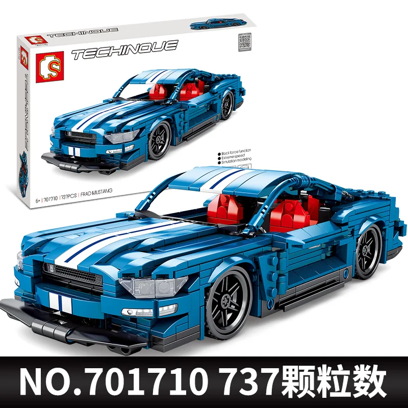 617 шт серия город Legoing винтажная имитационная машина Автомобильная модель