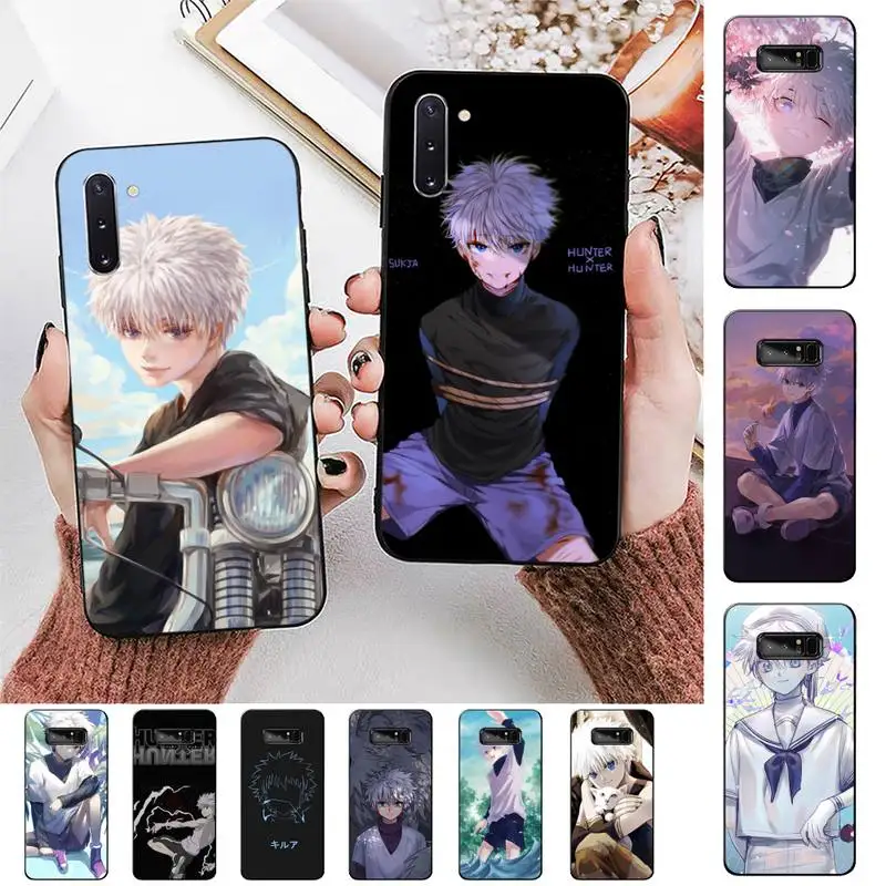 

FHNBLJ Anime Hunter X Hunter Killua Zaoldyeck Phone Case for Samsung Note 5 7 8 9 10 20 pro plus lite ultra A21 12 72